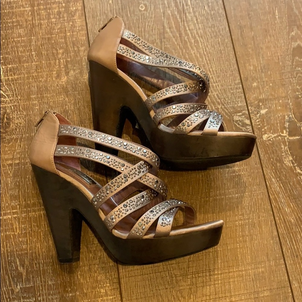 Luxury Rebel Zelina platform sandals Size 8